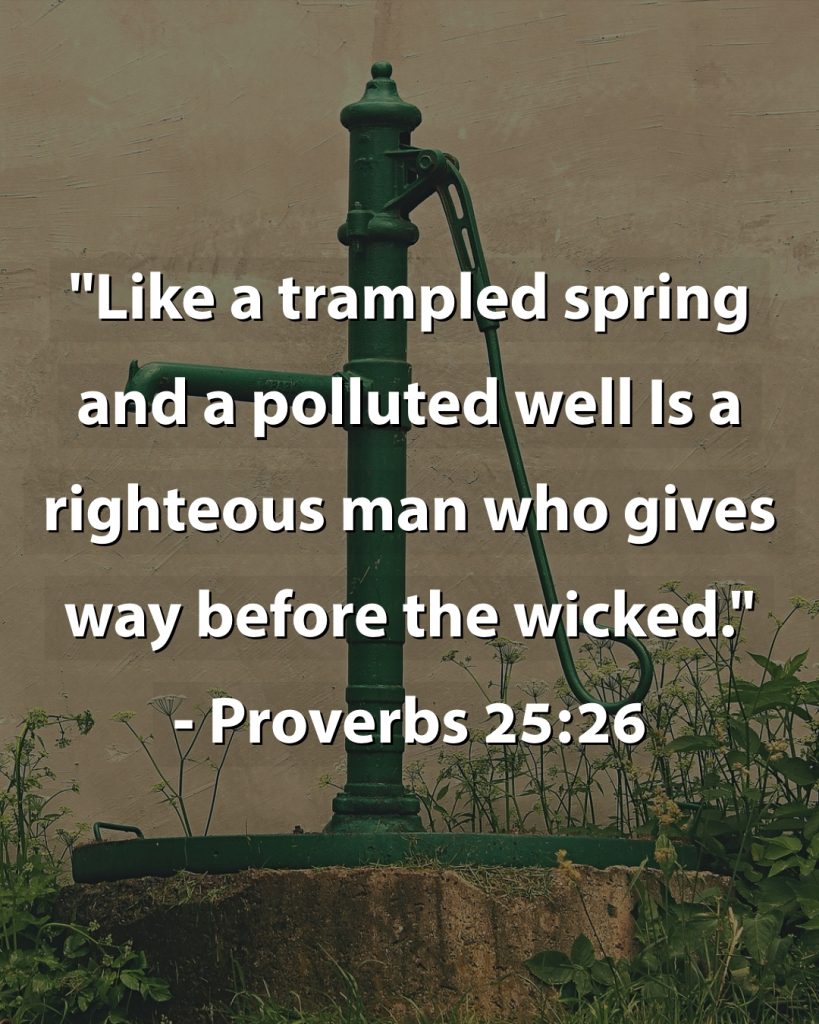 Proverbs 25:26